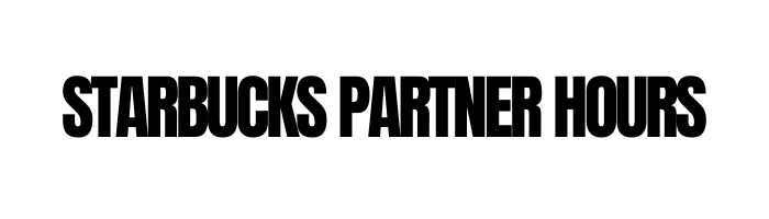 Starbucks partner hours